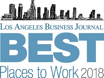 Los Angeles Business Journal Best Places to Work 2018