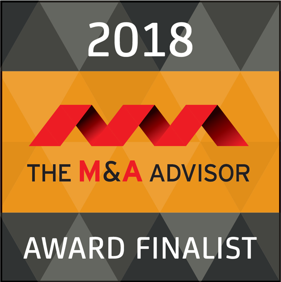 The M&A Advisor 2018 Award Finalist
