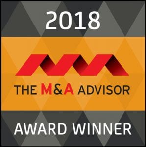 2018 M&A Advisor Award Winner